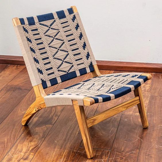 Wooden string chair