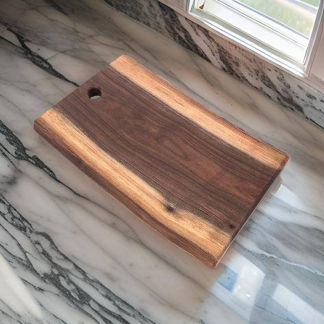 Wooden Twin Tone Rusty Charcuterie Board