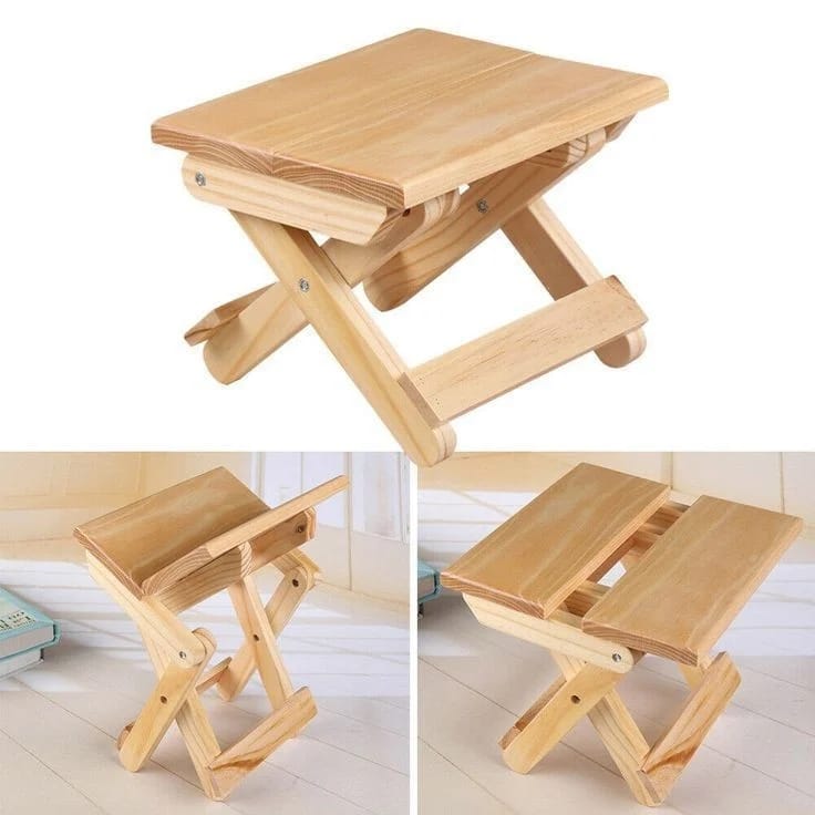 Wooden Folding Bench cum Table