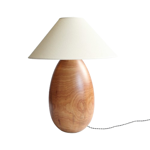 Classic Persian Wooden Table Lamp