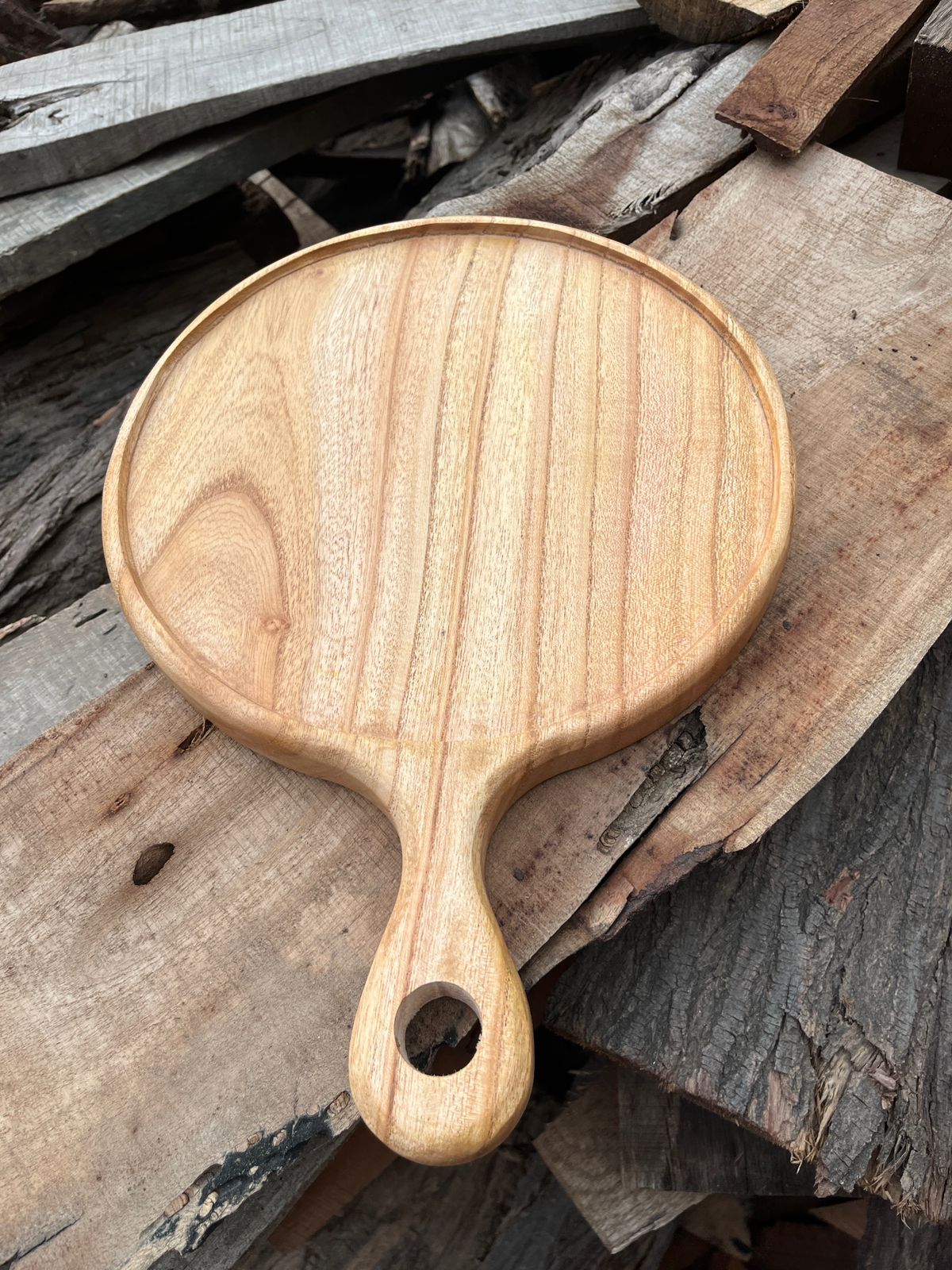 Stylish Wooden Pizza Platter