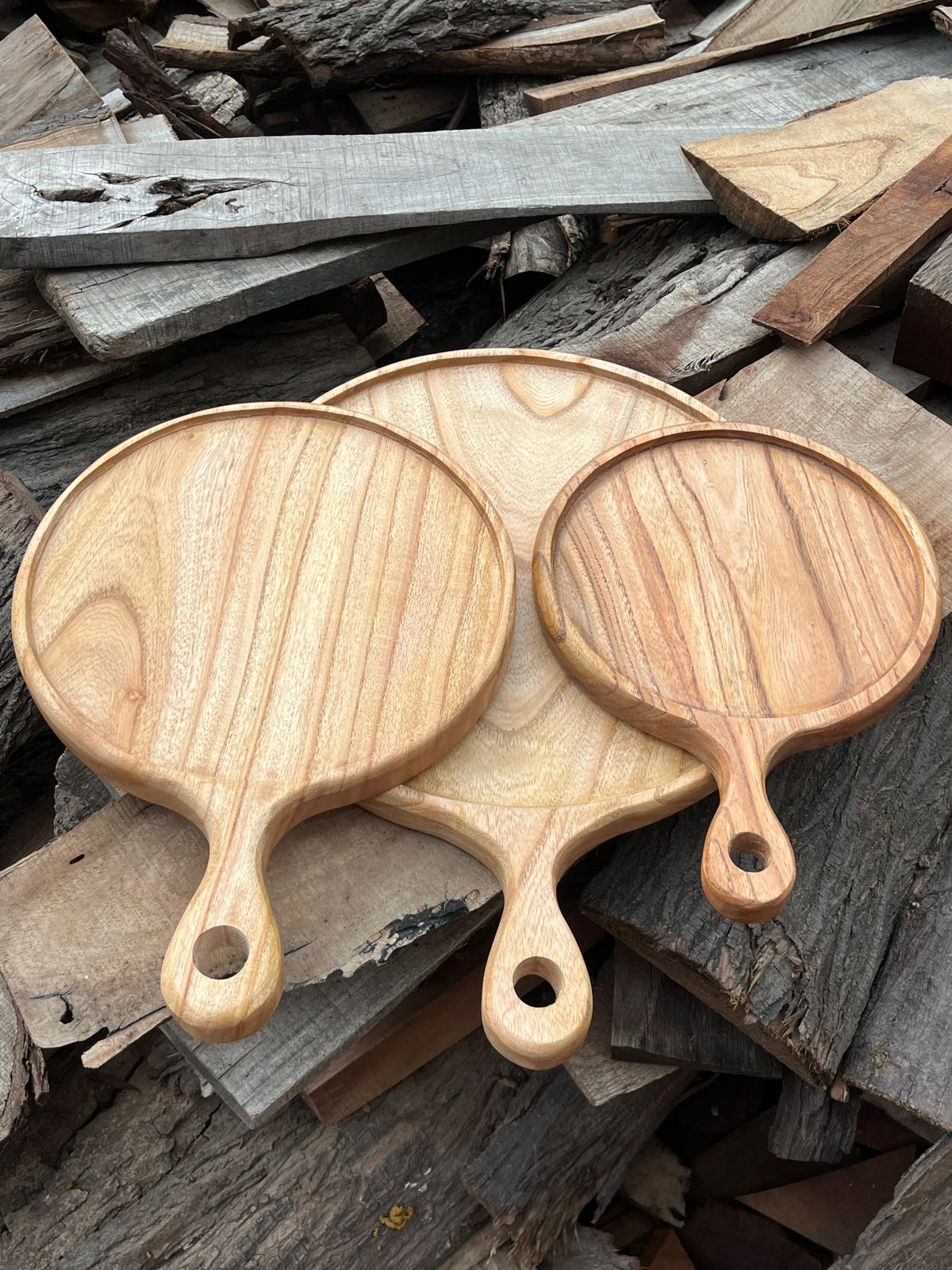 Stylish Wooden Pizza Platter