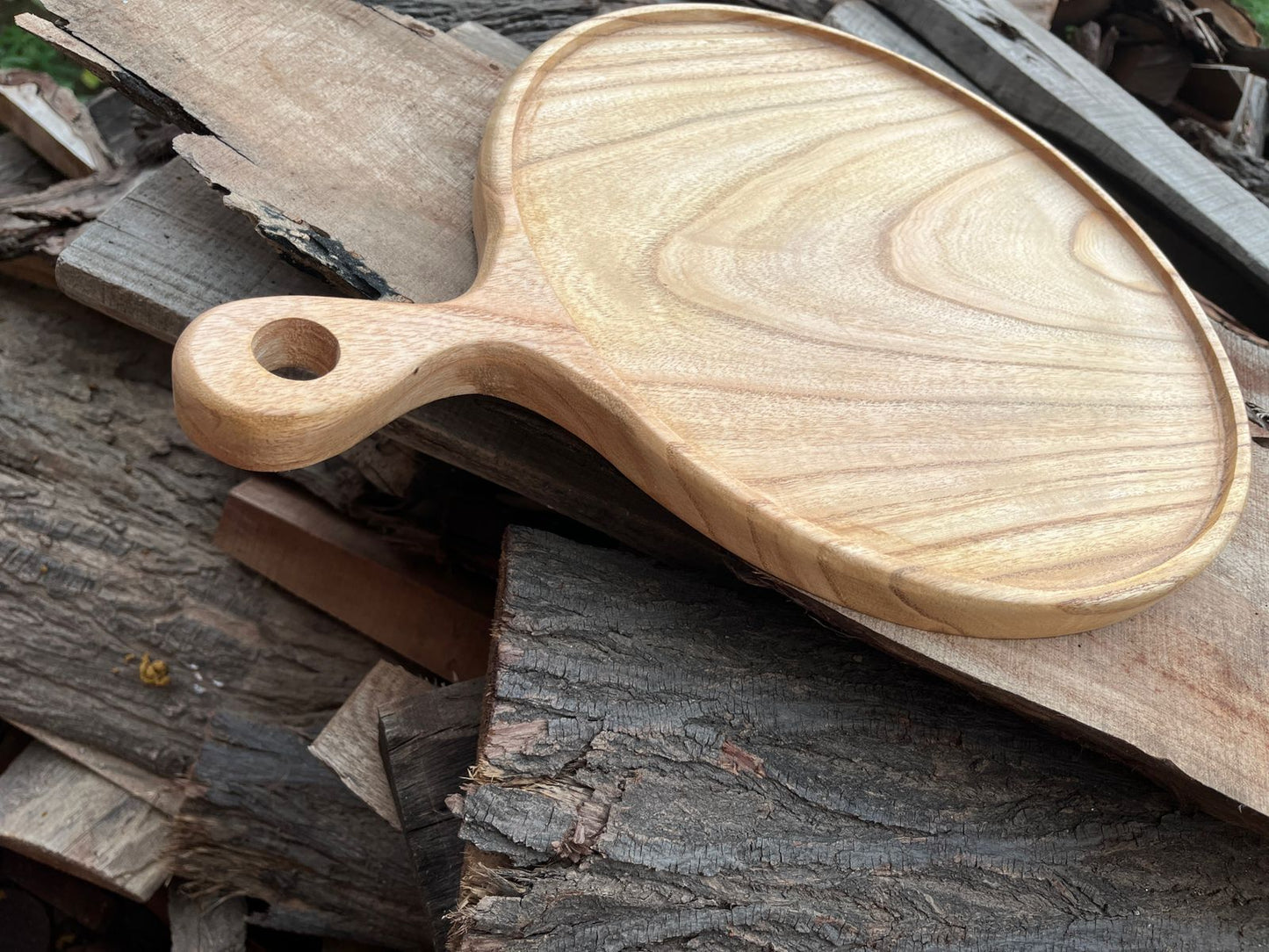 Stylish Wooden Pizza Platter