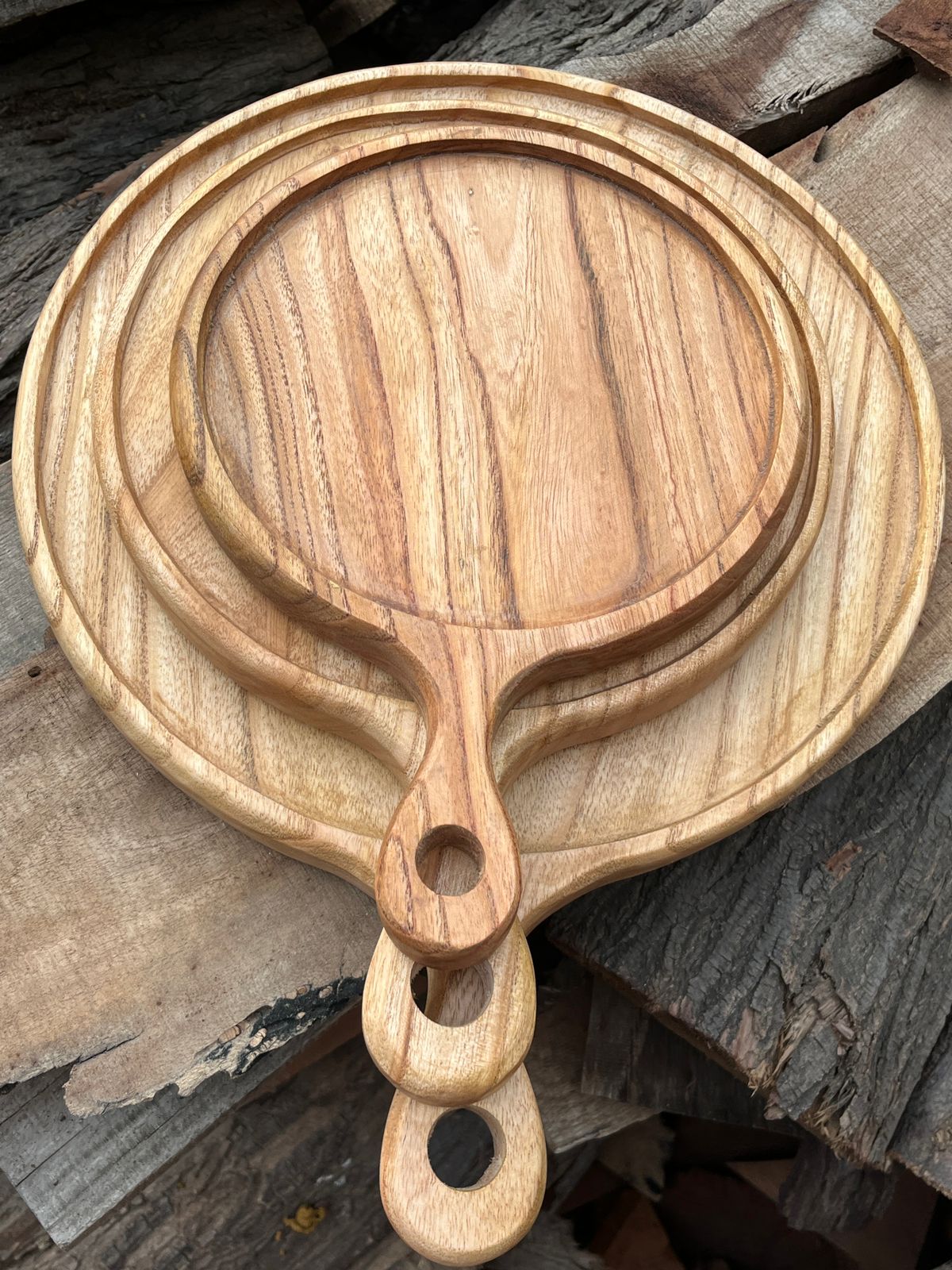 Stylish Wooden Pizza Platter