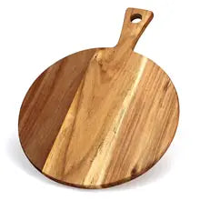 Round Acacia Cutting Serving Board