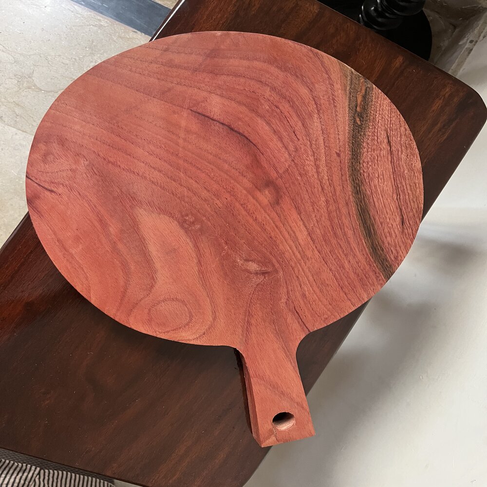 Round Acacia Cutting Serving Board