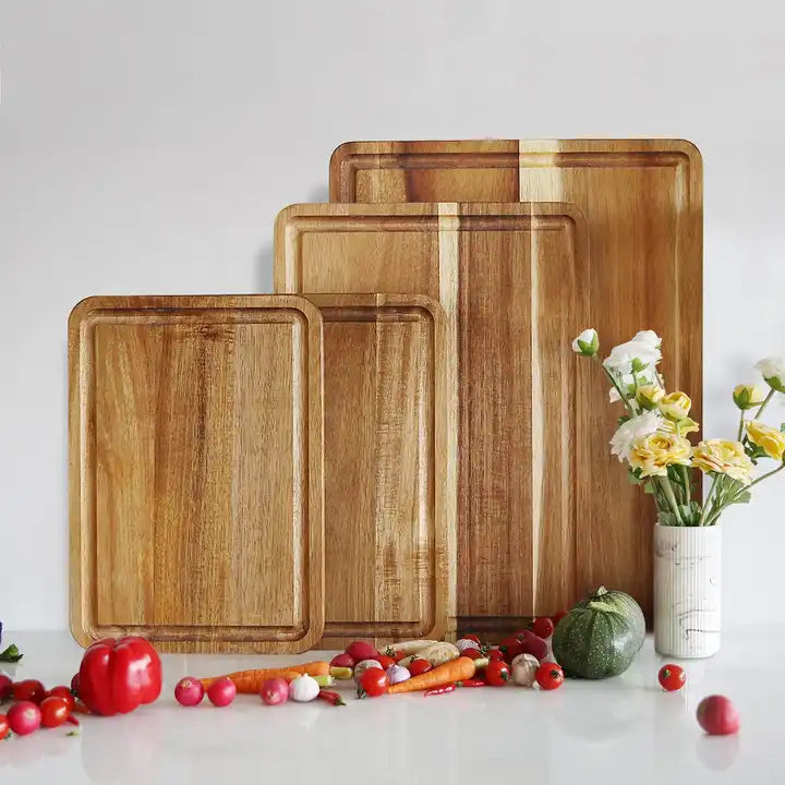 Acacia Cutting Board Set