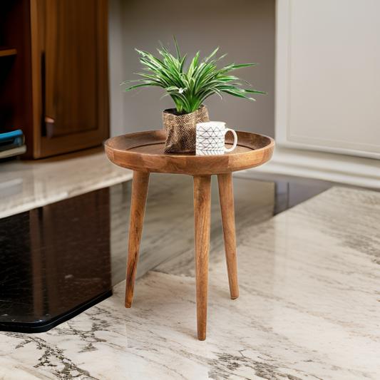 Wooden Grace Side Table