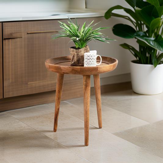 Wooden Grace Side Table