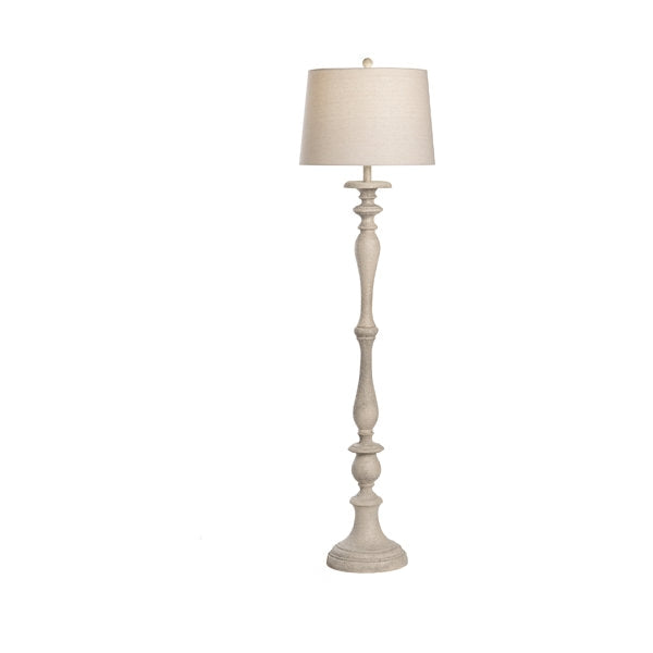 Persian Lilac Wood Floor Lamp