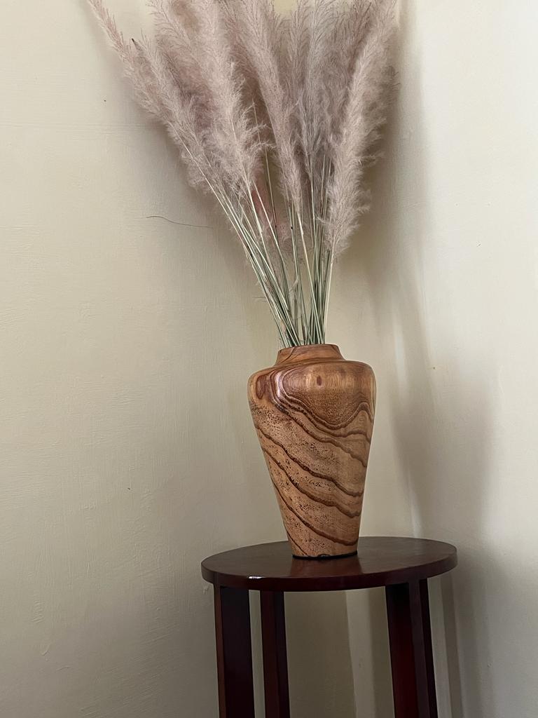 Persian Style Wooden Vase