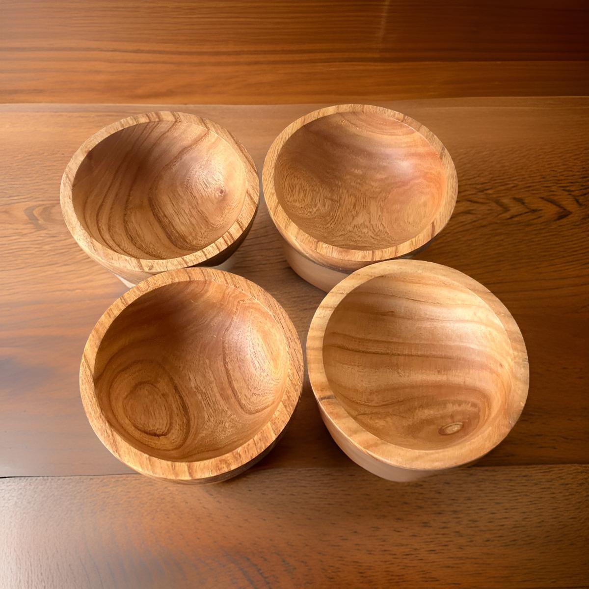 Wooden Bowls Acacia 5 Inch