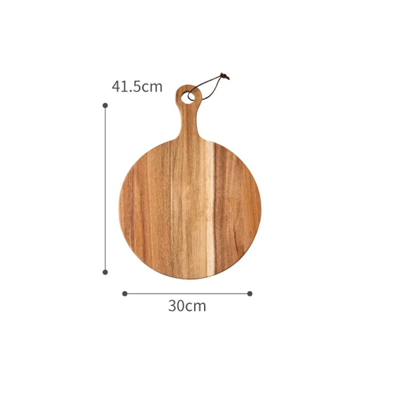 Round Acacia Cutting Serving Board