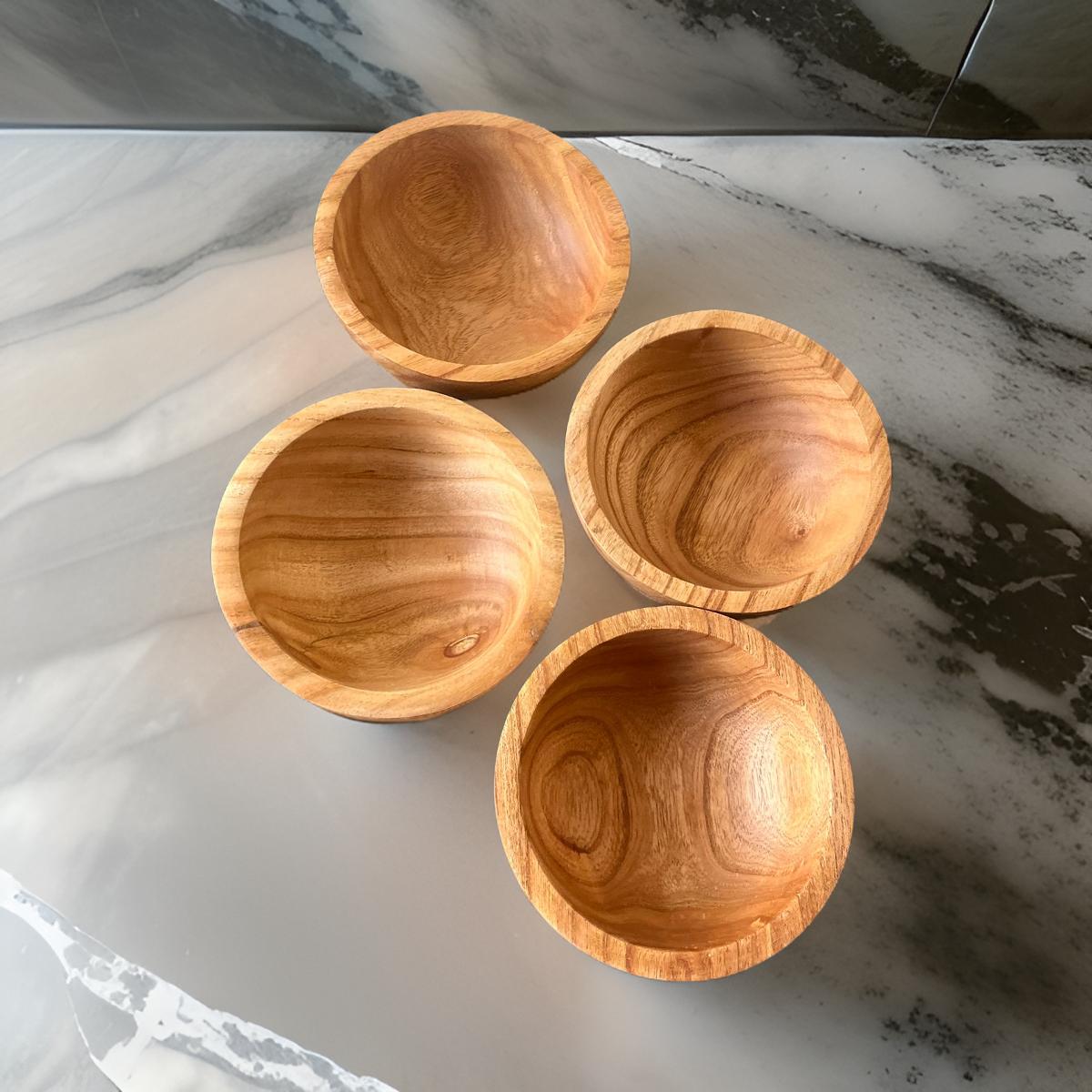 Wooden Bowls Acacia 5 Inch