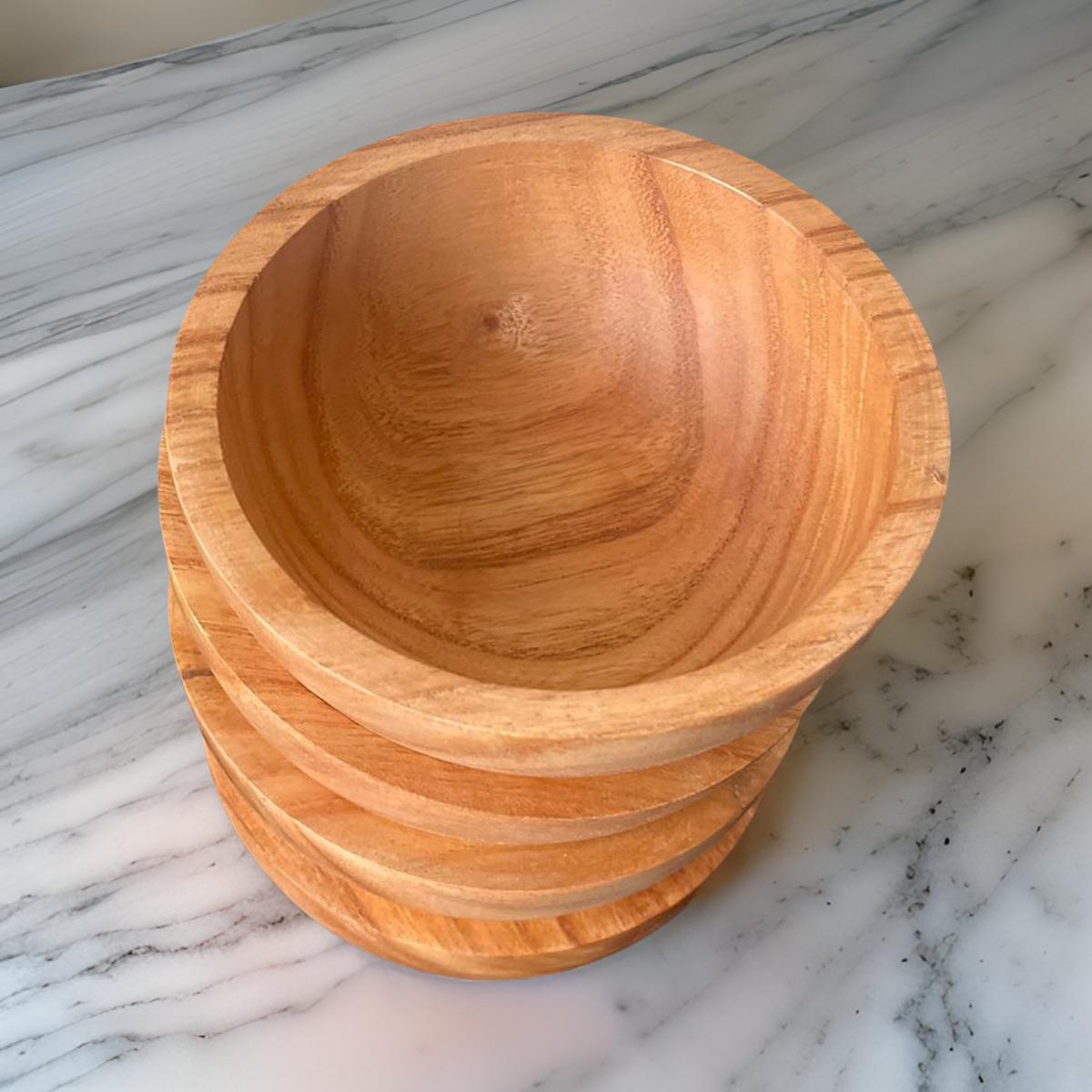 Wooden Bowls Acacia 5 Inch