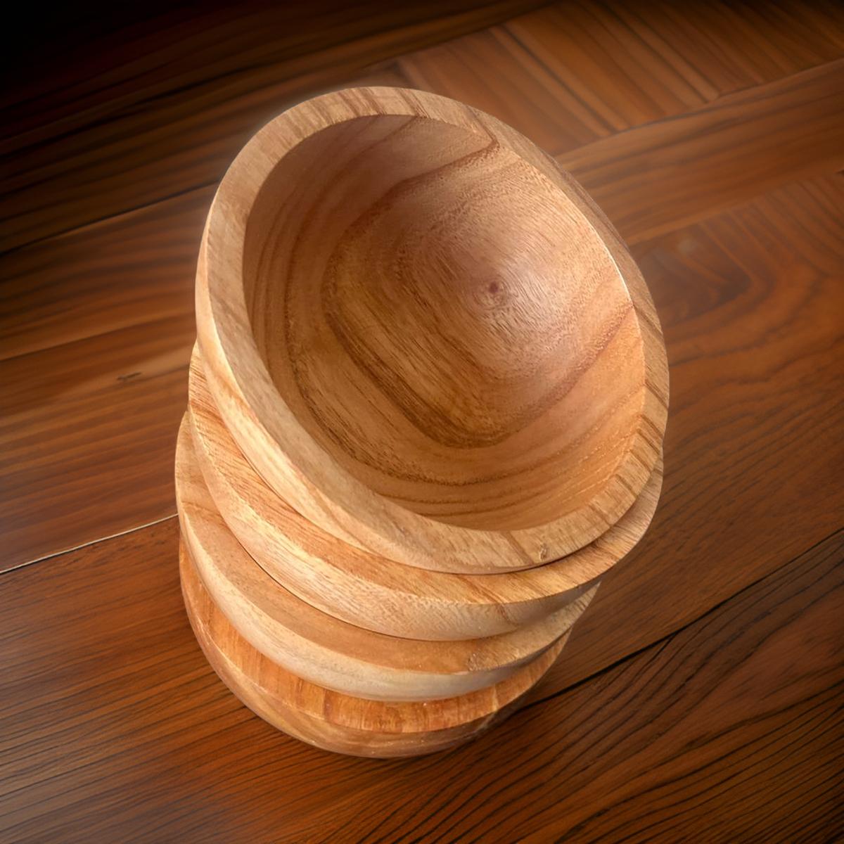 Wooden Bowls Acacia 5 Inch