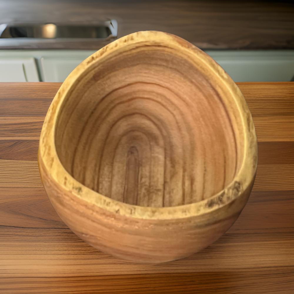 Handmade Wooden Live Edge Bowl