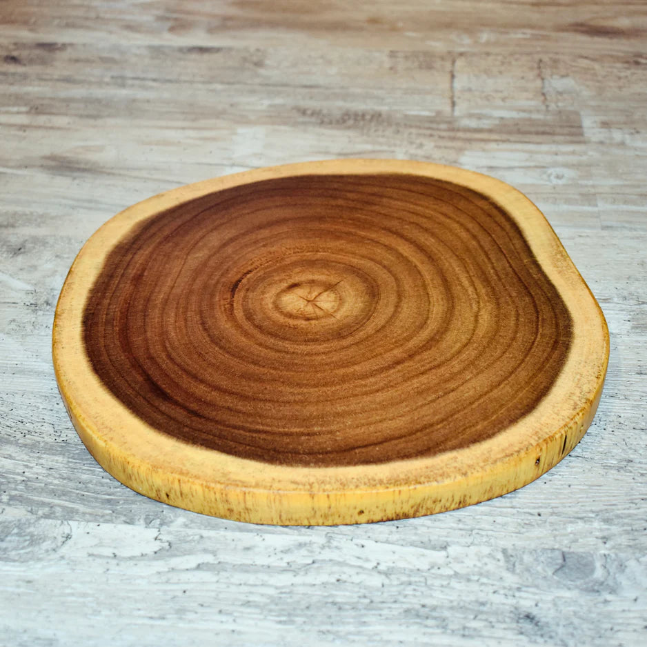 Rusty Wooden Log Cutting Board