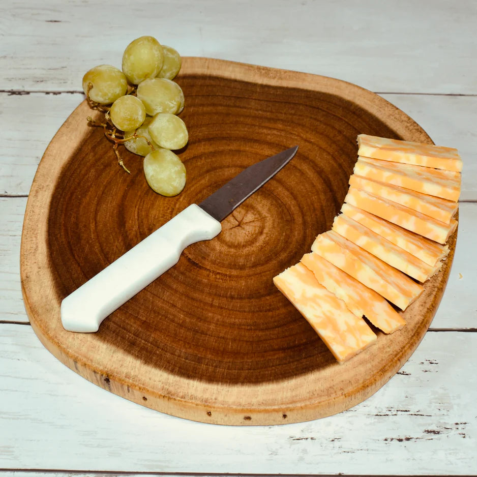 Rusty Wooden Log Cutting Board