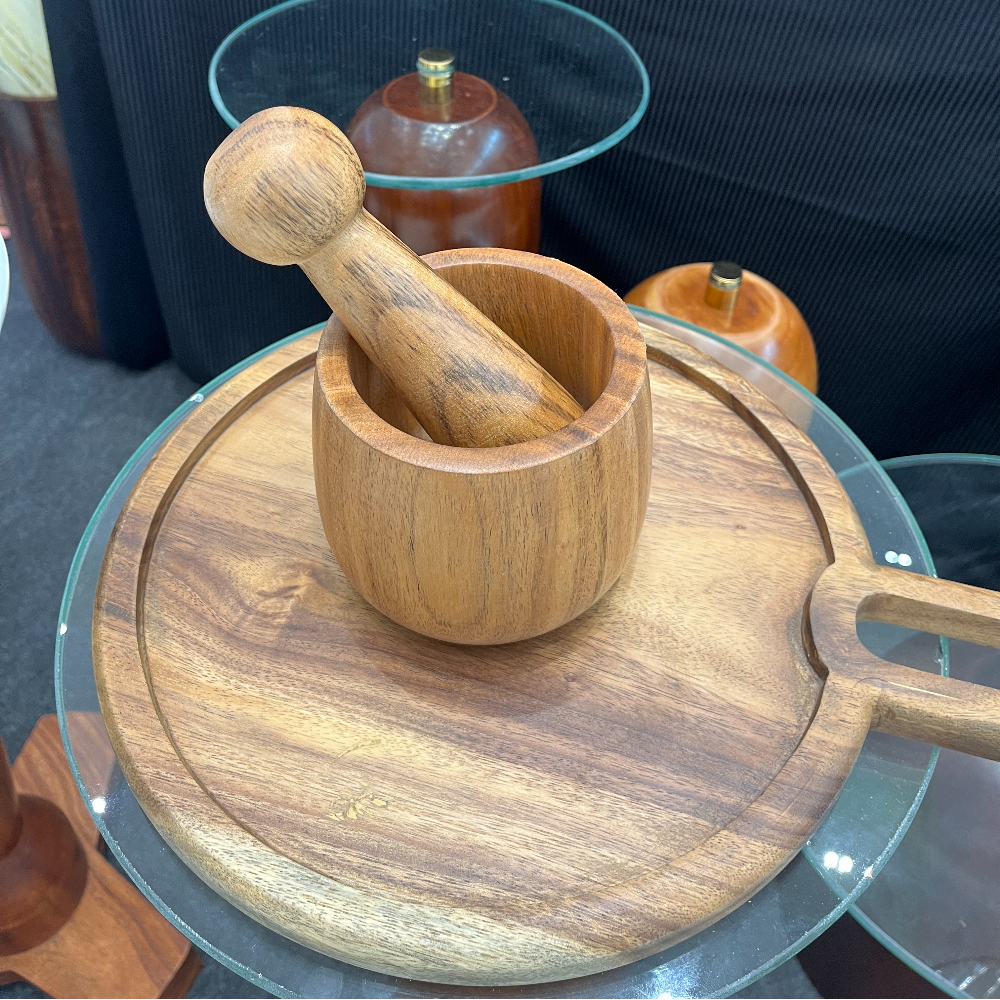 Kitchen Glory Wooden Morter Pestle