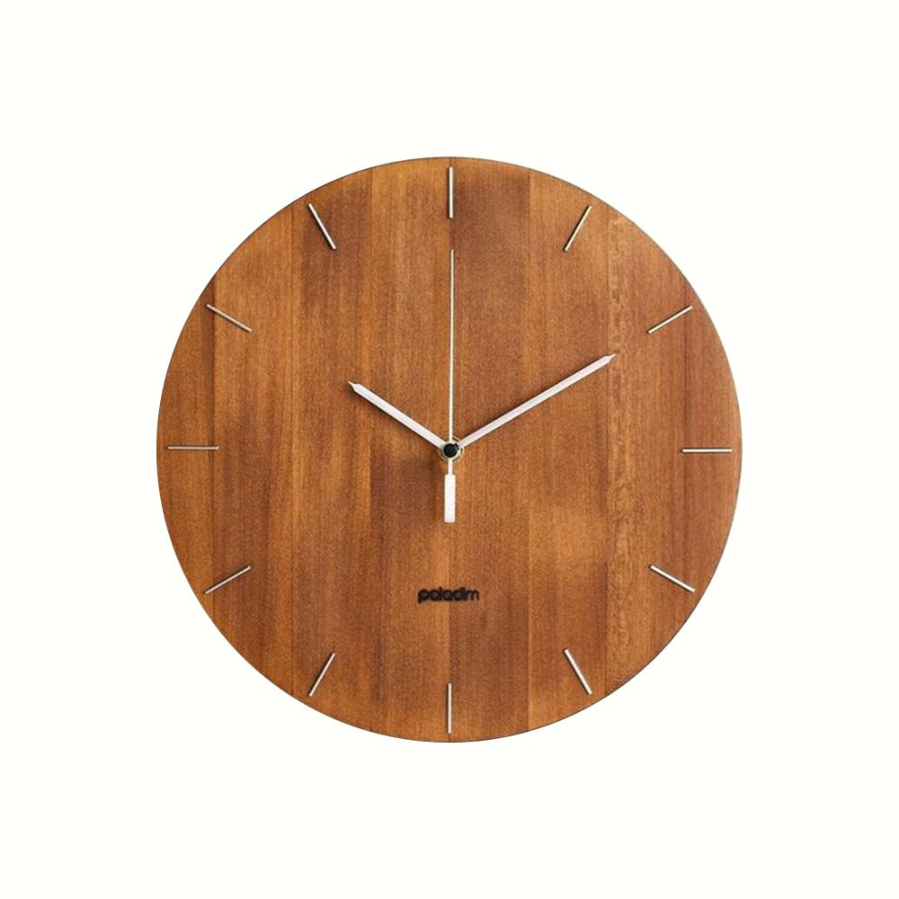 Natural Wood Wall Clock