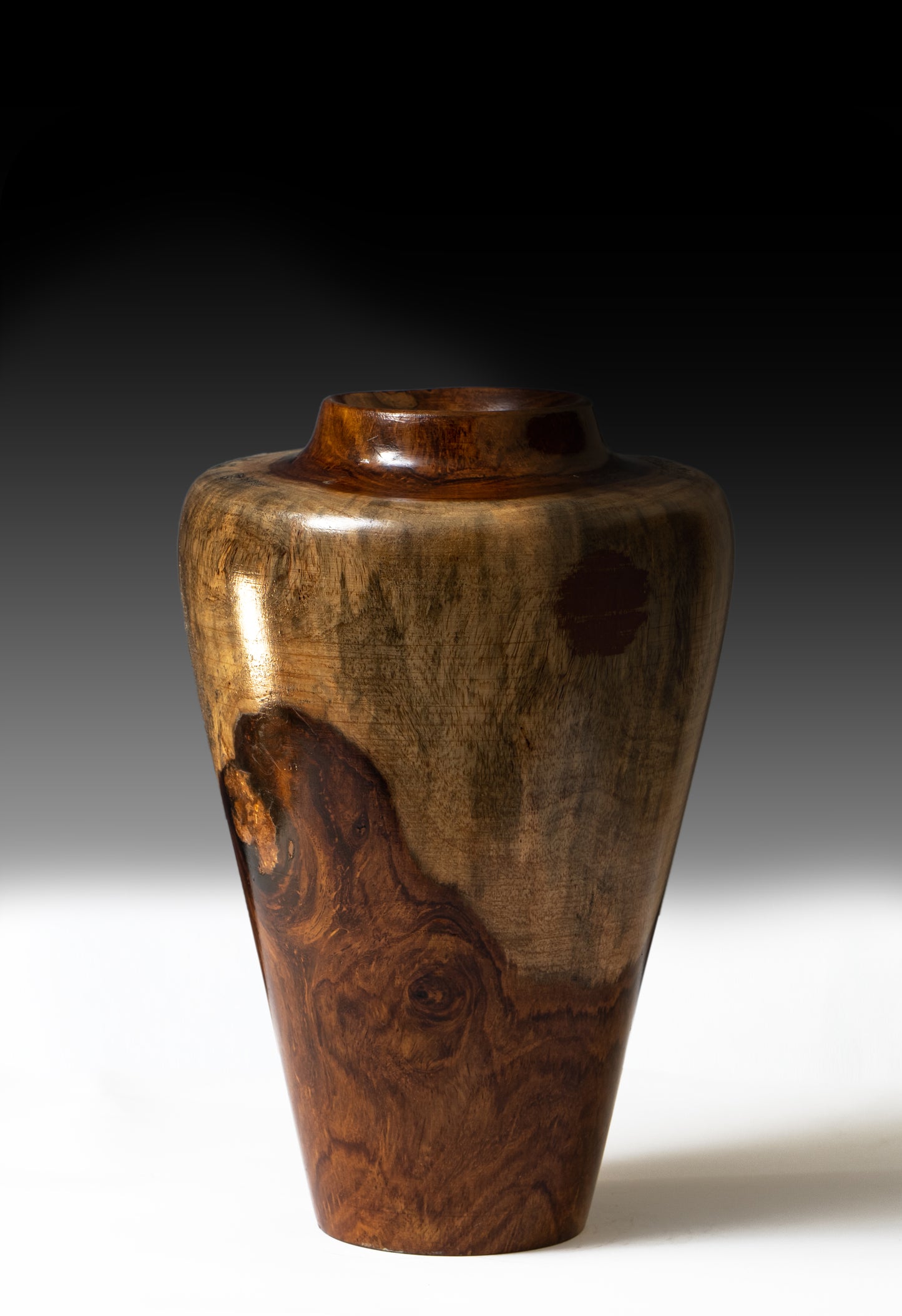 Persian Style Wooden Vase